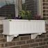 Mayne Cape Cod 48 in. x 11 in. Self-Watering White Polyethylene Window Box