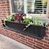 Mayne Cape Cod 48 in. x 11 in. Self-Watering Black Polyethylene Window Box