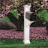 Mayne Manchester Decorative Polyethylene Mailbox Post, White