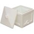 Mayne Fairfield Garden Hose Bin in White