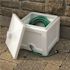Mayne Fairfield Garden Hose Bin in White