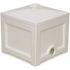 Mayne Fairfield Garden Hose Bin in White