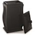 Mayne Mansfield 22 Gal. Polyethylene Black Storage Bin