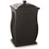 Mayne Mansfield 22 Gal. Polyethylene Black Storage Bin