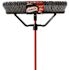 Libman 24 in. Rough Surface Push Broom Set with Brace and Handle (Case of 3)