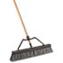 Libman 24 in. Rough Surface Industrial Push Broom with Brace and Handle (Case of 4)