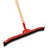 Libman 24 in. High Power Curved Rubber Floor Squeegee with 60 in. Wood Handle