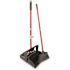 Libman 12 in. W Lobby Dust Pan and Open Lid Broom Set (Case of 2)