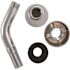 DANCO 1-Spray 2-Handle 8 in. Mobile Home/RV Shower Faucet with Arm in Chrome (Valve Not Included)