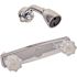 DANCO 1-Spray 2-Handle 8 in. Mobile Home/RV Shower Faucet with Arm in Chrome (Valve Not Included)