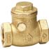 HOMEWERKS 1-1/4 in. FIP x 1-1/4 FIP Lead Free Brass Swing Check Valve