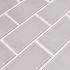 MSI Ice 3 in. x 6 in. x 8mm Glossy Glass White Subway Tile (1 sq. ft. / case)