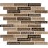 MSI Venetian Cafe 11.75 in. x 13.63 in. Glossy Glass Patterned Look Wall Tile (10 sq. ft./Case)