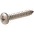 Everbilt #10 x 3/4 in. Stainless Steel Phillips Pan Head Sheet Metal Screw (25-Pack)