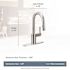 MOEN Align Single-Handle Bar Faucet Featuring Reflex and Power Clean in Chrome