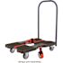SNAP-LOC 1500 lbs. Capacity Industrial Strength Professional E-Track Dolly in Black