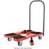 SNAP-LOC 1500 lbs. Capacity Industrial Strength Professional E-Track Dolly in Red