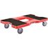 SNAP-LOC 1500 lbs. Capacity Industrial Strength Professional E-Track Dolly in Red