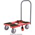SNAP-LOC 1,500 lbs. Capacity Industrial Strength Professional E-Track Panel Cart Dolly in Red