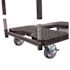 SNAP-LOC 1500 lbs. Capacity Industrial Strength Professional E-Track Push Cart Dolly in Black