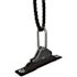 SNAP-LOC 1-1/2 x 3-1/8 Zinc-Plated Spring-Loaded Snap Hook to Connect Rope, Cable and Hook Straps to E-Tracks (2-Pack)