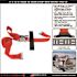 SNAP-LOC 16 ft. x 2 in. Logistic Ratchet E-Strap with Hook and Loop Storage Fastener in Red