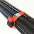 SNAP-LOC 2 in. x 8 ft. Cinch Strap with Cam in Red
