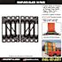 SNAP-LOC E-Track Single Strap Anchor in Black (10-Pack)