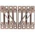 SNAP-LOC E-Track Single Strap Anchor in Stainless Steel (10-Pack)