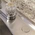 DANCO 1-1/4 in. Stainless Steel Sink Hole Cover in Chrome