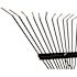 Razor-Back 24-Tine Steel Rake