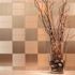 Aspect Long Grain 6 in. x 3 in. Brushed Champagne Metal Decorative Wall Tile (8-Pack)