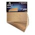 Aspect Long Grain 6 in. x 3 in. Brushed Champagne Metal Decorative Wall Tile (8-Pack)