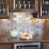 Aspect Short Grain 6 in. x 3 in. Brushed Champagne Metal Decorative Wall Tile (8-Pack)