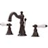 Kingston Brass Classic 8 in. Widespread 2-Handle High-Arc Bathroom Faucet in Oil Rubbed Bronze