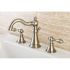 Kingston Brass Classic 8 in. Widespread 2-Handle High-Arc Bathroom Faucet in Brushed Nickel