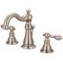 Kingston Brass Classic 8 in. Widespread 2-Handle High-Arc Bathroom Faucet in Brushed Nickel