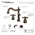 Kingston Brass Victorian 8 in. Widespread 2-Handle Bathroom Faucet in Oil Rubbed Bronze