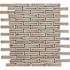 MSI Dove Gray 12 in. x 12 in. Glossy Ceramic Brick Look Wall Tile (10 sq. ft./Case)