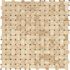 MSI Crema Cappuccino Basket Weave 11.63 in. x 11.63 in. Polished Marble Look Floor and Wall Tile (9.4 sq. ft./Case)