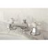 Kingston Brass 8 in. Widespread 2-Handle Mid-Arc Bathroom Faucet in Polished Chrome