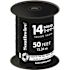 Southwire 50 ft. 14 Black Solid CU THHN Wire