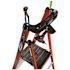 Werner 4 ft. Fiberglass Platform Step Ladder ( 10 ft. Reach Height) with 300 lbs. Load Capacity Type IA Duty Rating