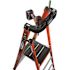 Werner 4 ft. Fiberglass Platform Step Ladder ( 10 ft. Reach Height) with 300 lbs. Load Capacity Type IA Duty Rating