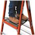 Werner 4 ft. Fiberglass Platform Step Ladder ( 10 ft. Reach Height) with 300 lbs. Load Capacity Type IA Duty Rating