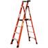 Werner 4 ft. Fiberglass Platform Step Ladder ( 10 ft. Reach Height) with 300 lbs. Load Capacity Type IA Duty Rating