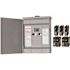 Square D Homeline 125 Amp 12-Space 24-Circuit Outdoor Main Breaker Plug-On Neutral Load Center - Value Pack