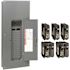 Square D Homeline 150 Amp 30-Space 60-Circuit Indoor Main Breaker Plug-On Neutral Load Center with Cover - Value Pack