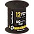 Southwire 100 ft. 12 Black Solid CU THHN Wire