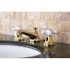 Kingston Brass 8 in. Widespread 2-Handle Mid-Arc Bathroom Faucet in Polished Brass